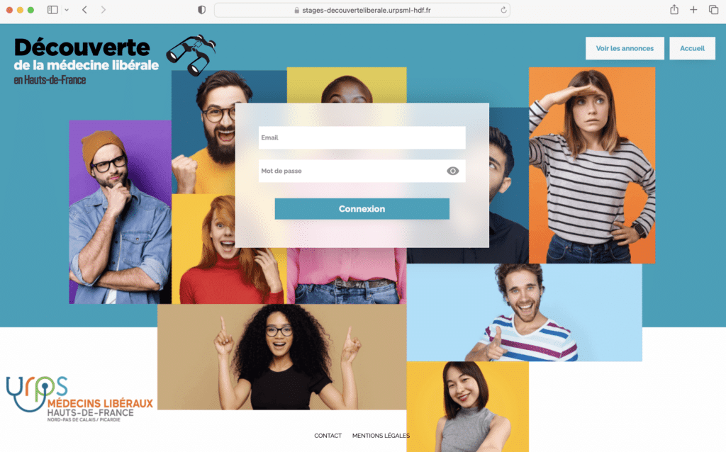 accueil site stage decouverte liberal