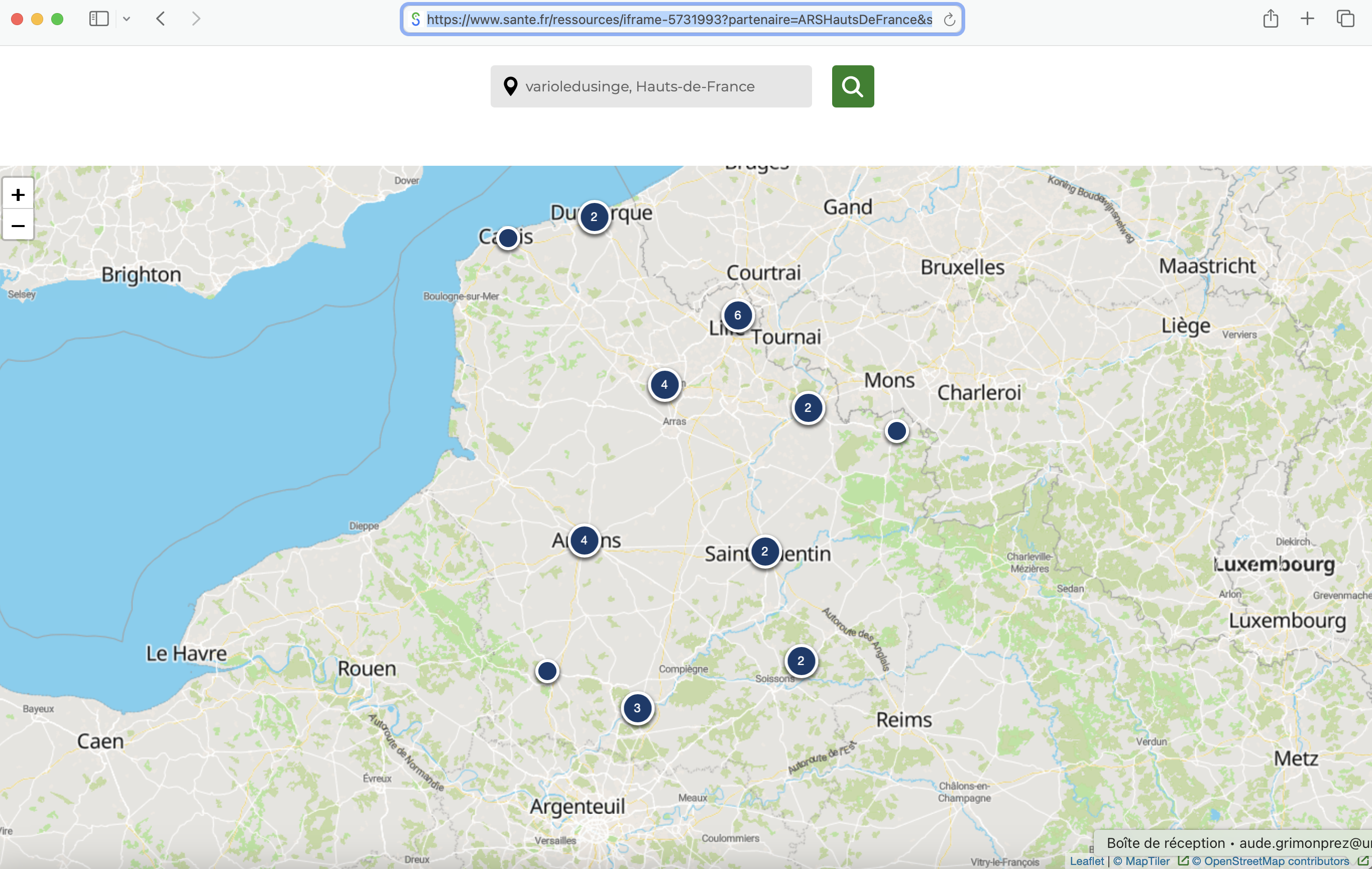 carte monkeypox