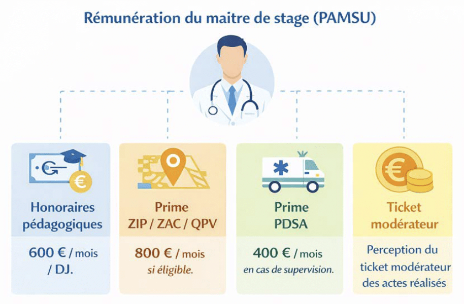 remuneration maitre stage pamsu